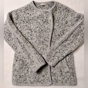 Beautiful girls gently used sweater in gray marled in size 12 from Crewcuts